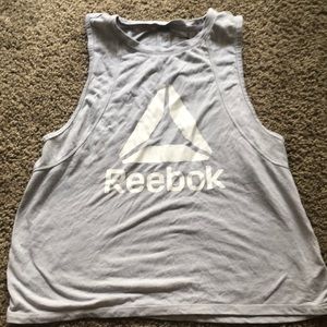Reebok cropped workout tank